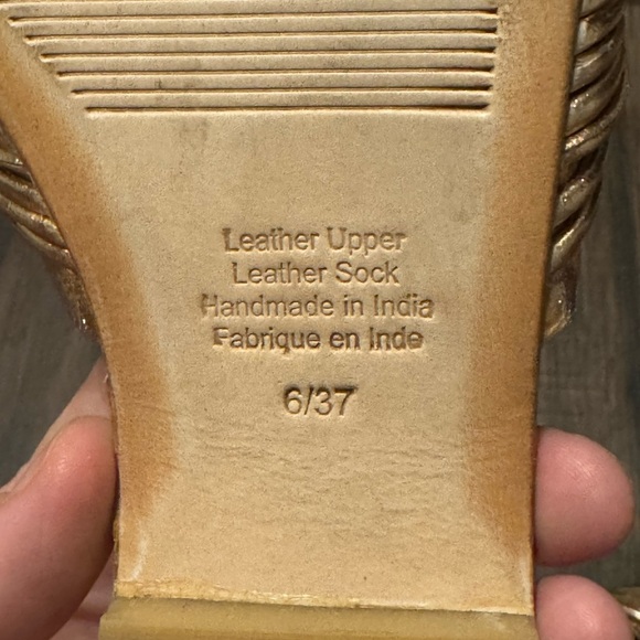 Jeffrey Campbell Knaughty slide sandal- rose gold - Picture 6 of 6